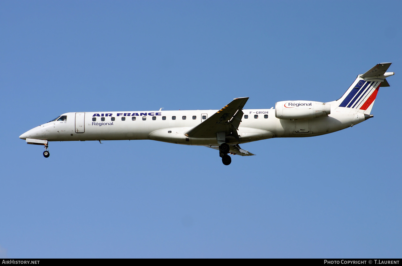 Aircraft Photo of F-GRGH | Embraer ERJ-145EU (EMB-145EU) | Régional Airlines | AirHistory.net #522688
