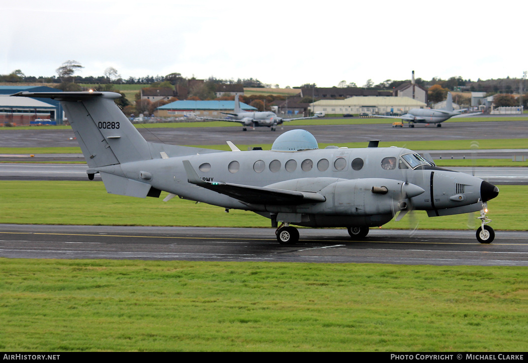 Aircraft Photo of 11-0283 / 00283 | Hawker Beechcraft MC-12S Huron (350ER) | USA - Army | AirHistory.net #522690