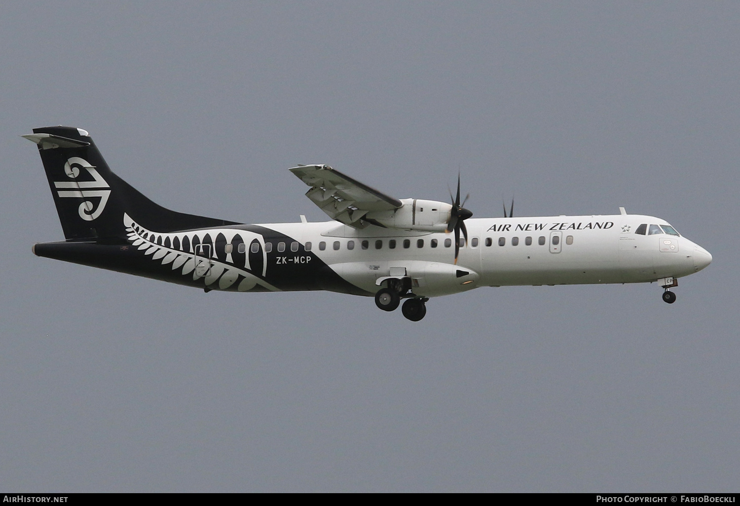 Aircraft Photo of ZK-MCP | ATR ATR-72-500 (ATR-72-212A) | Air New Zealand | AirHistory.net #522696
