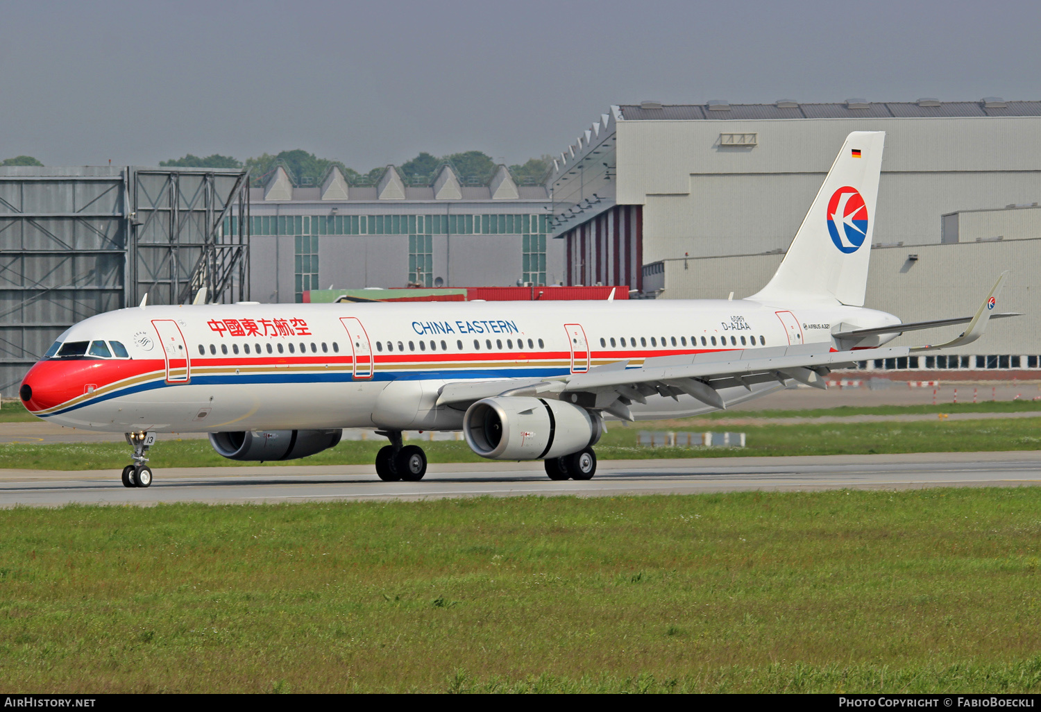 Aircraft Photo of D-AZAA / B-1813 | Airbus A321-231 | China Eastern Airlines | AirHistory.net #522702