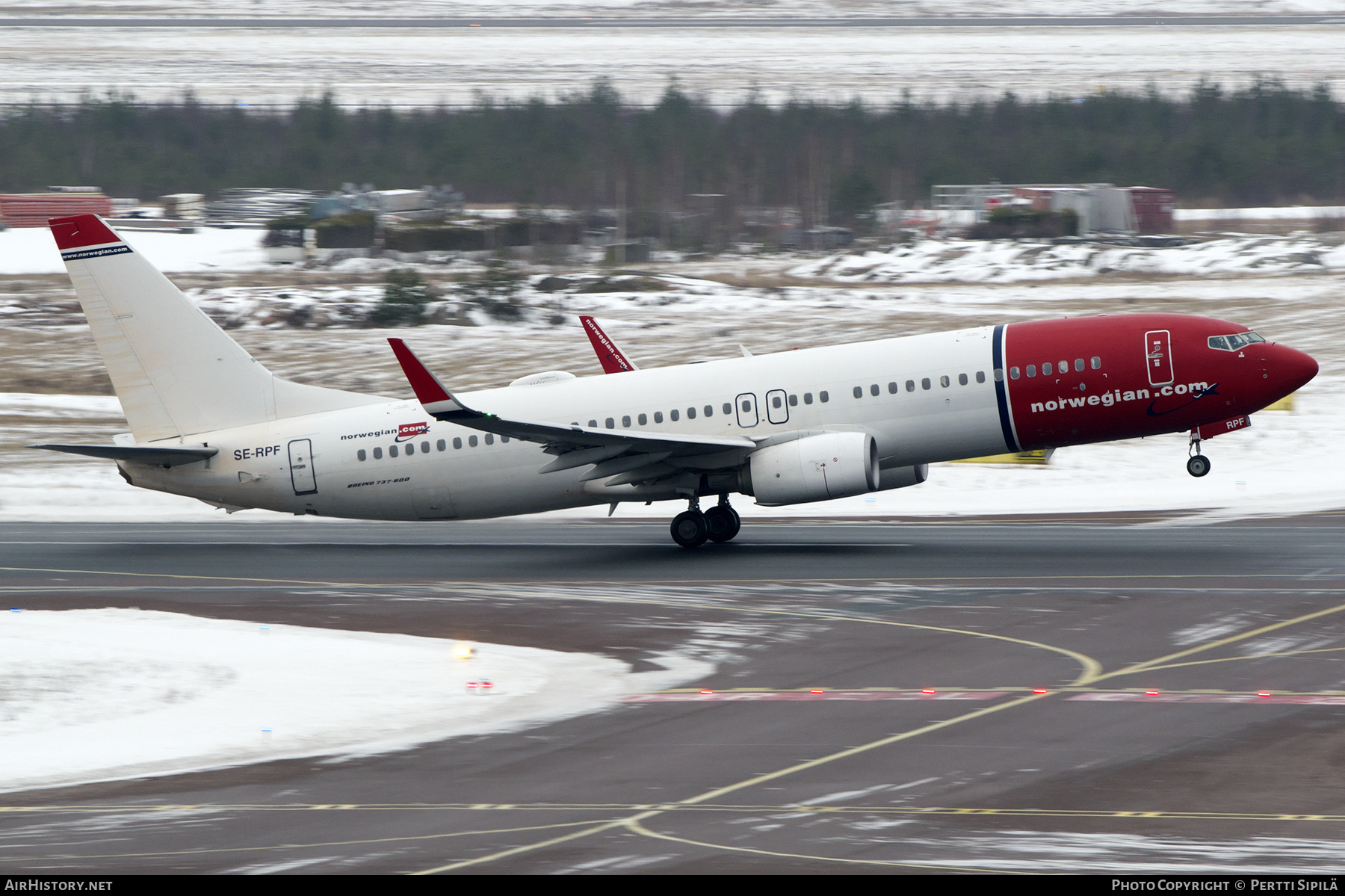 Aircraft Photo of SE-RPF | Boeing 737-8JP | Norwegian | AirHistory.net #522704