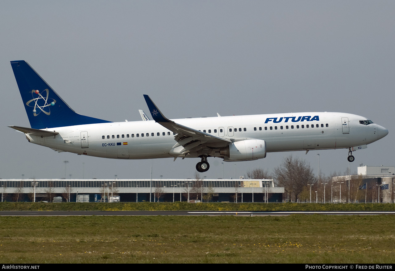 Aircraft Photo of EC-KKU | Boeing 737-86N | Futura International Airways | AirHistory.net #522750