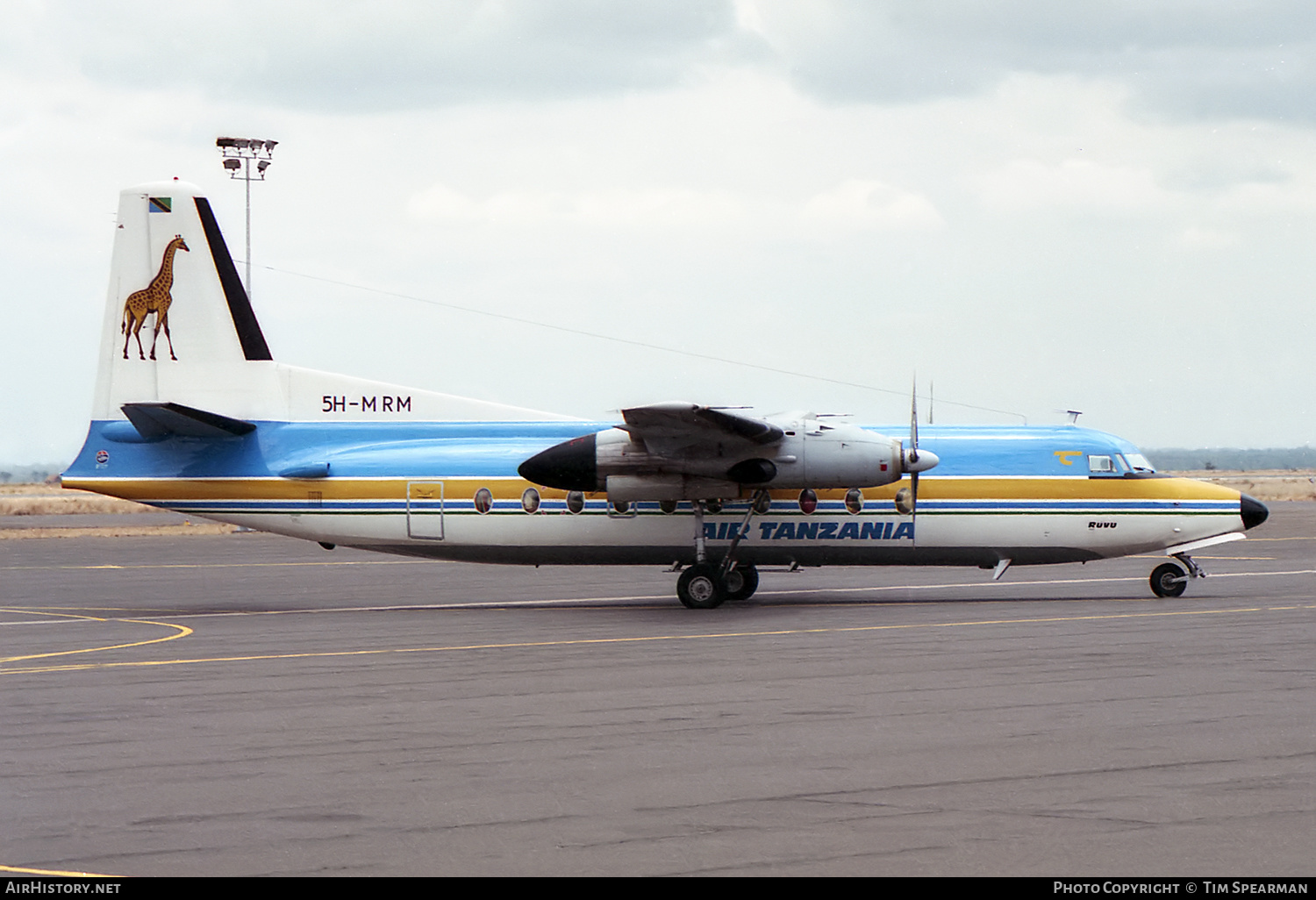 Aircraft Photo of 5H-MRM | Fokker F27-600RF Friendship | Air Tanzania | AirHistory.net #522756