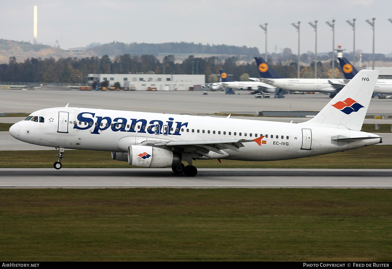 Aircraft Photo of EC-IVG | Airbus A320-232 | Spanair | AirHistory.net #522771