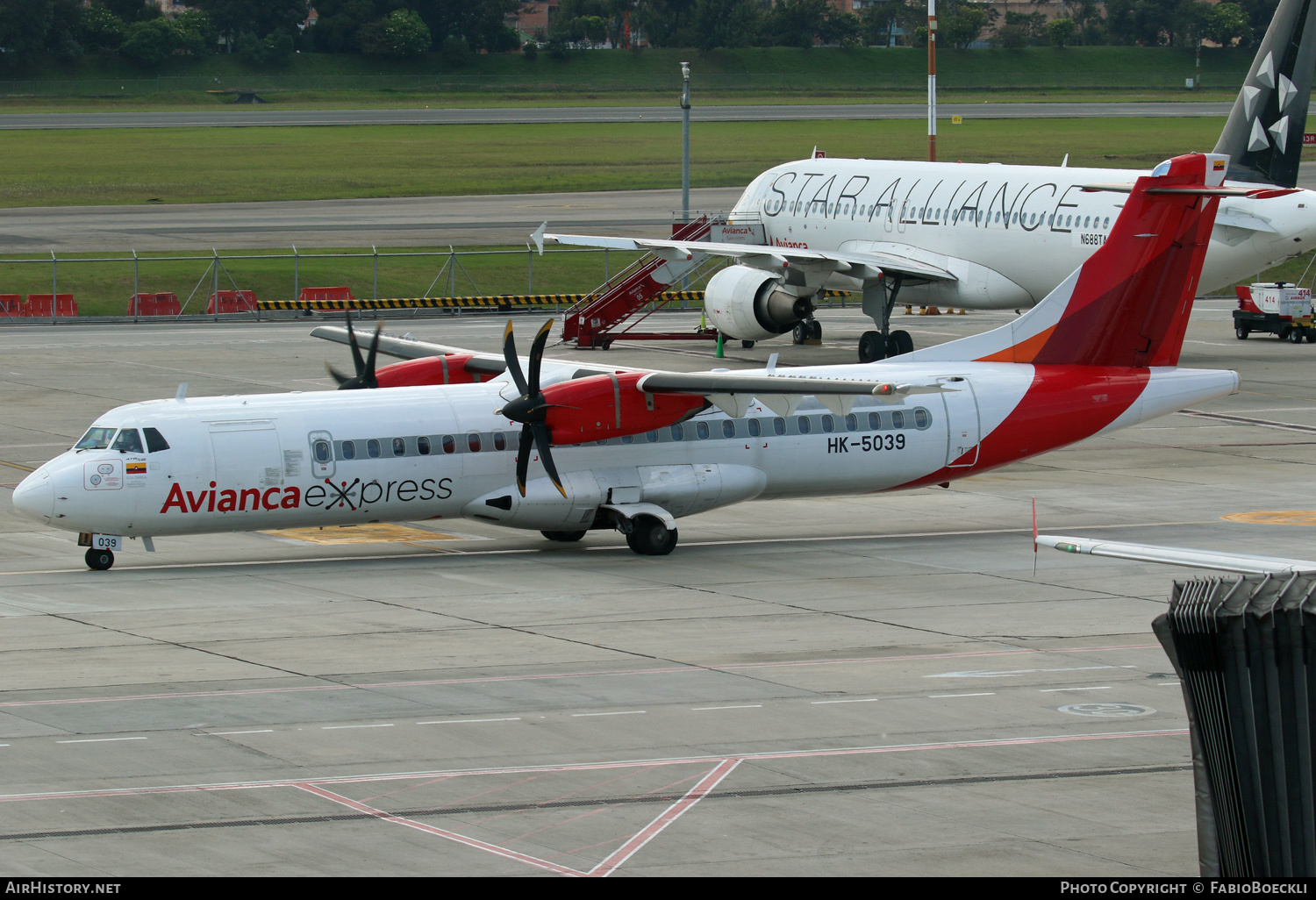 Aircraft Photo of HK-5039 | ATR ATR-72-600 (ATR-72-212A) | Avianca Express | AirHistory.net #522775