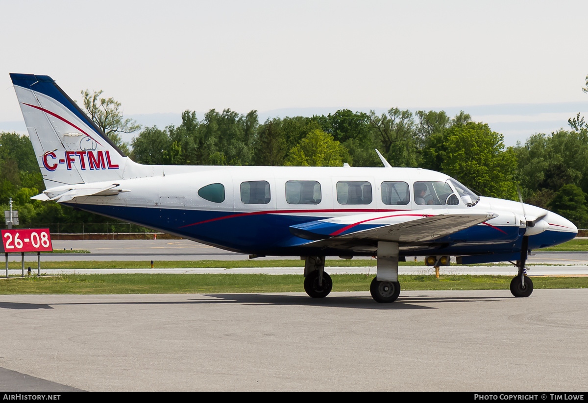 Aircraft Photo of C-FTML | Piper PA-31-350 Navajo Chieftain | FlyGTA Airlines | AirHistory.net #522778