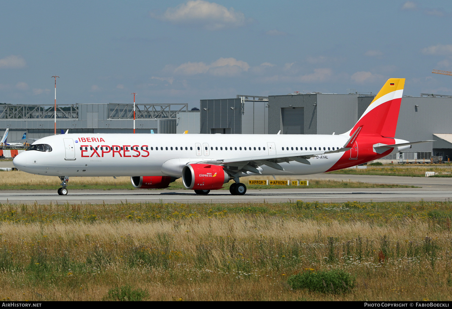 Aircraft Photo of D-AYAL / EC-NIA | Airbus A321-251NX | Iberia Express | AirHistory.net #522787
