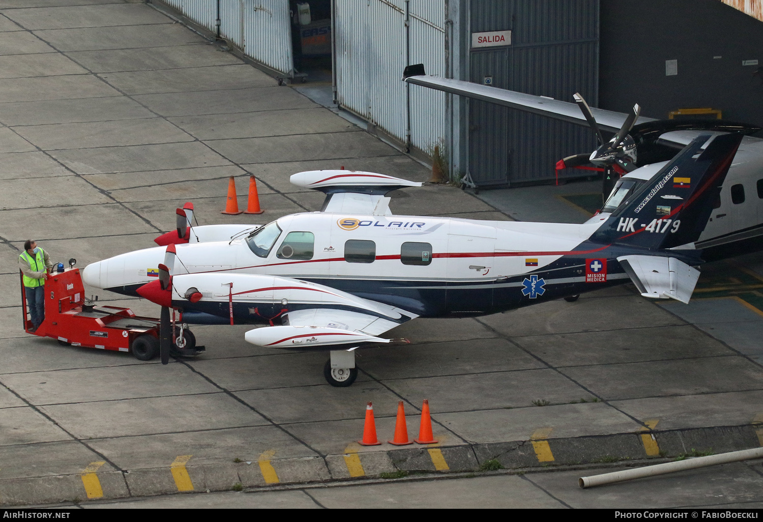 Aircraft Photo of HK-4179 | Piper PA-31T Cheyenne II | Solair | AirHistory.net #522788