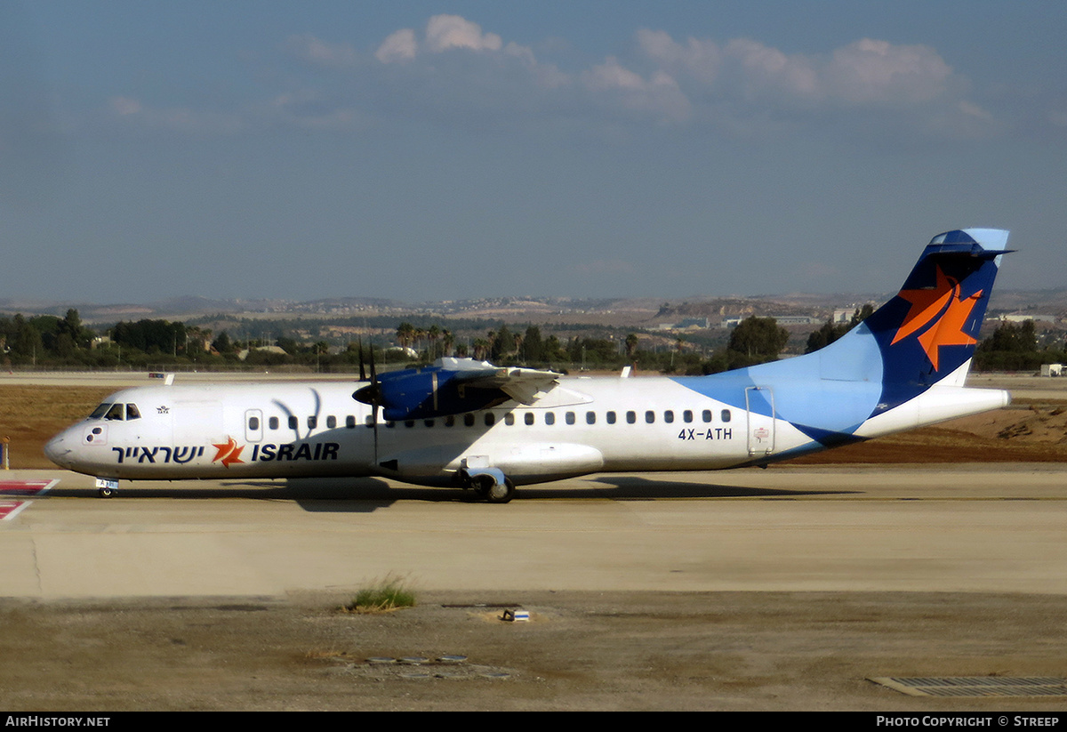 Aircraft Photo of 4X-ATH | ATR ATR-72-500 (ATR-72-212A) | Israir | AirHistory.net #522793