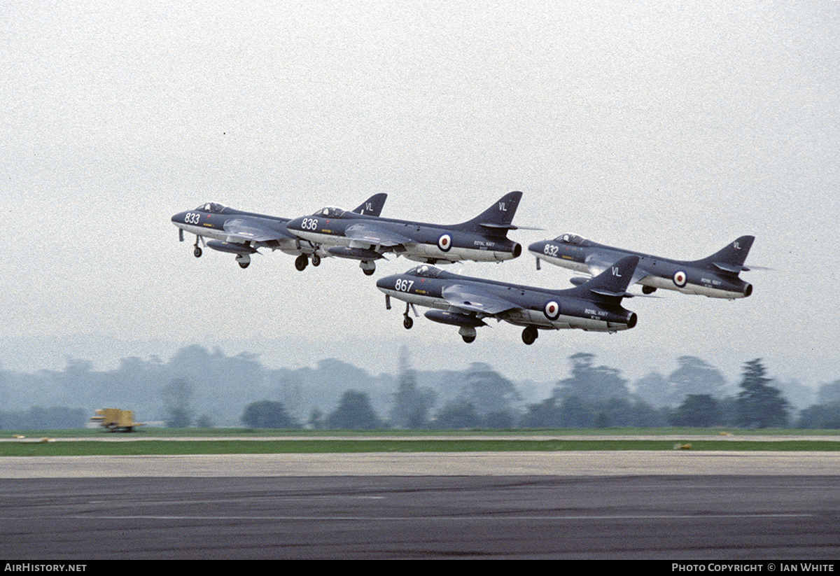 Aircraft Photo of WT809 | Hawker Hunter GA11 | UK - Navy | AirHistory.net #522800