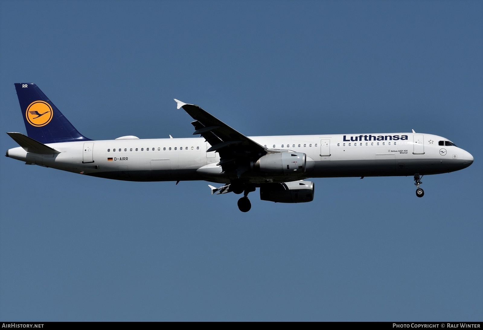 Aircraft Photo of D-AIRR | Airbus A321-131 | Lufthansa | AirHistory.net #522801