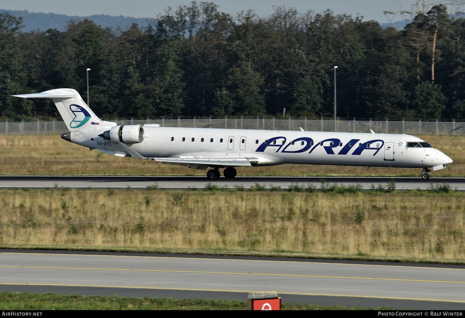 Aircraft Photo of S5-AFC | Bombardier CRJ-900LR (CL-600-2D24) | Adria Airways | AirHistory.net #522812