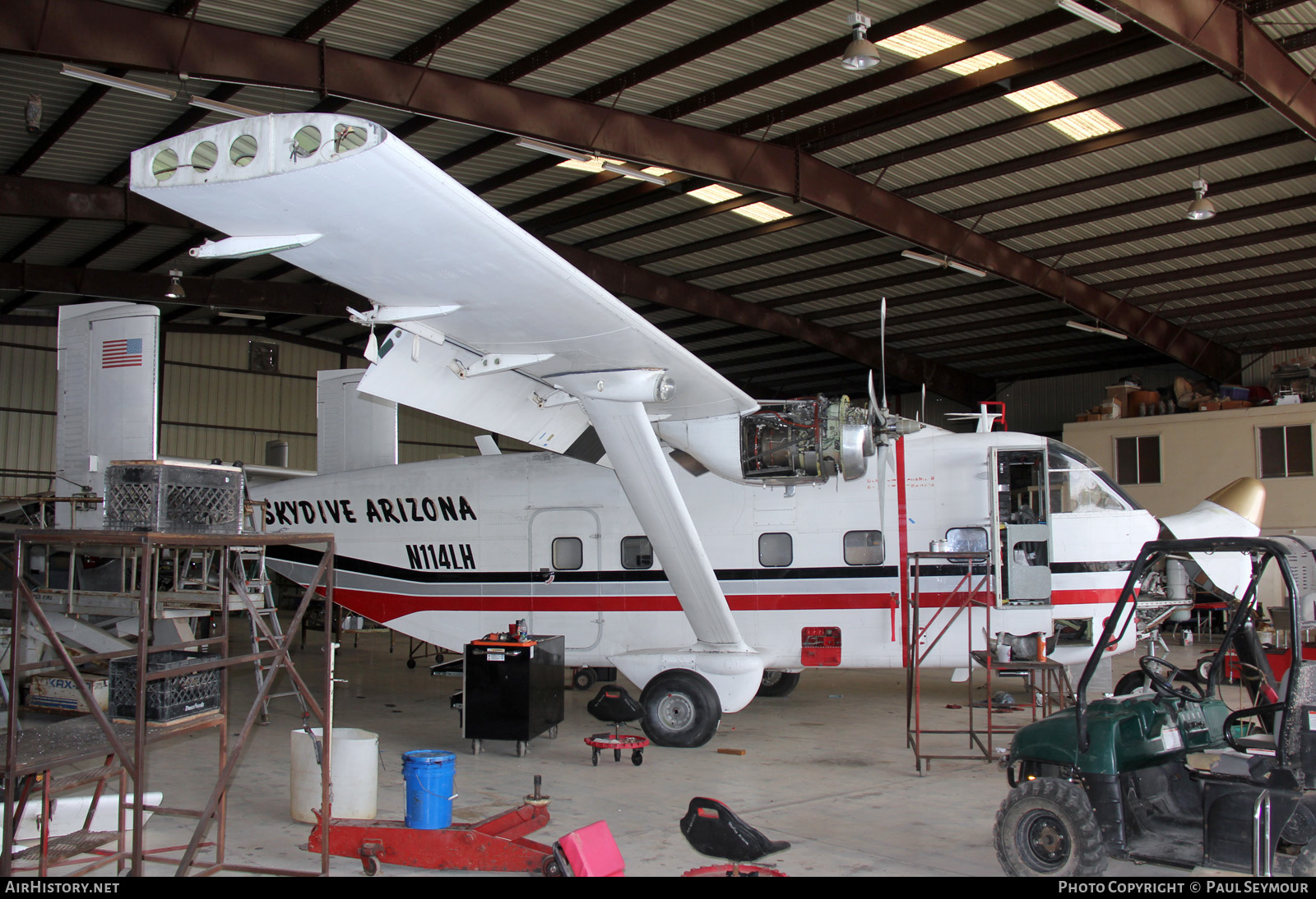 Aircraft Photo of N114LH | Short SC.7 Skyliner 3A-100 | Skydive Arizona | AirHistory.net #522816