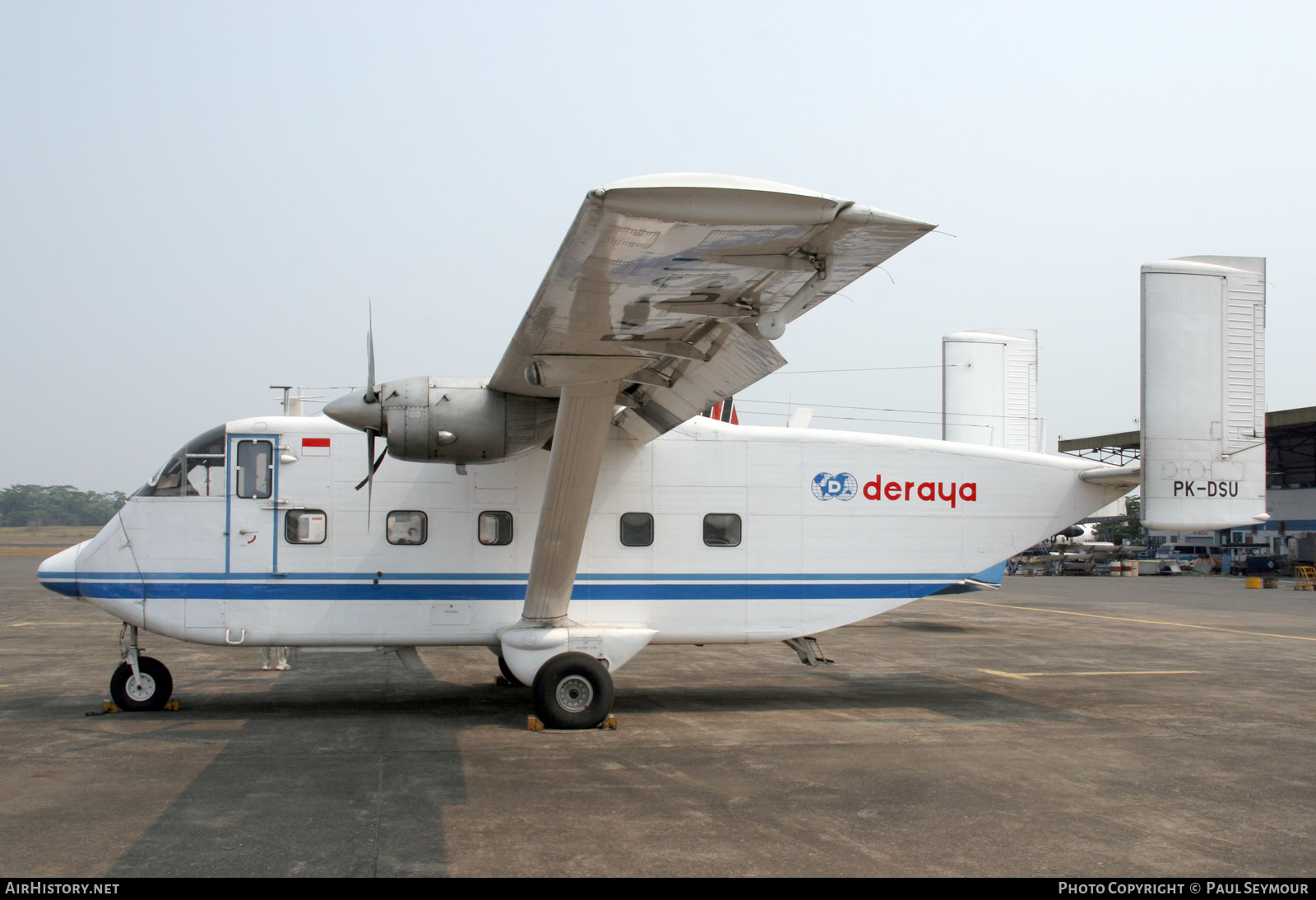 Aircraft Photo of PK-DSU | Short SC.7 Skyvan 3-100 | Deraya Air Taxi | AirHistory.net #522821