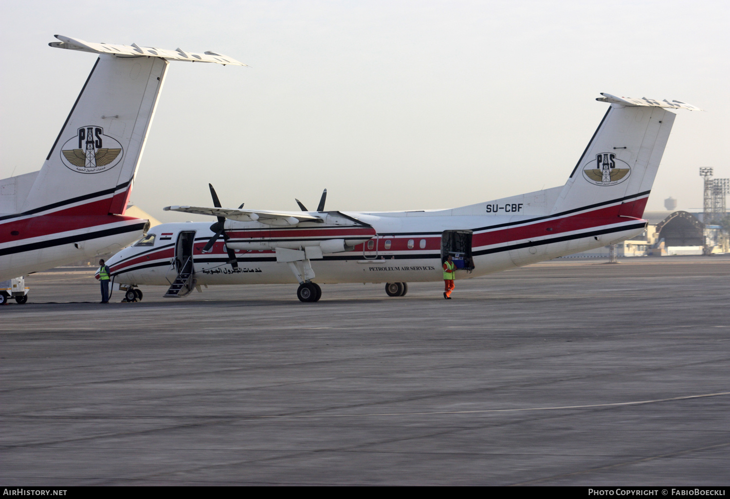 Aircraft Photo of SU-CBF | Bombardier DHC-8-315Q Dash 8 | PAS - Petroleum Air Services | AirHistory.net #522822