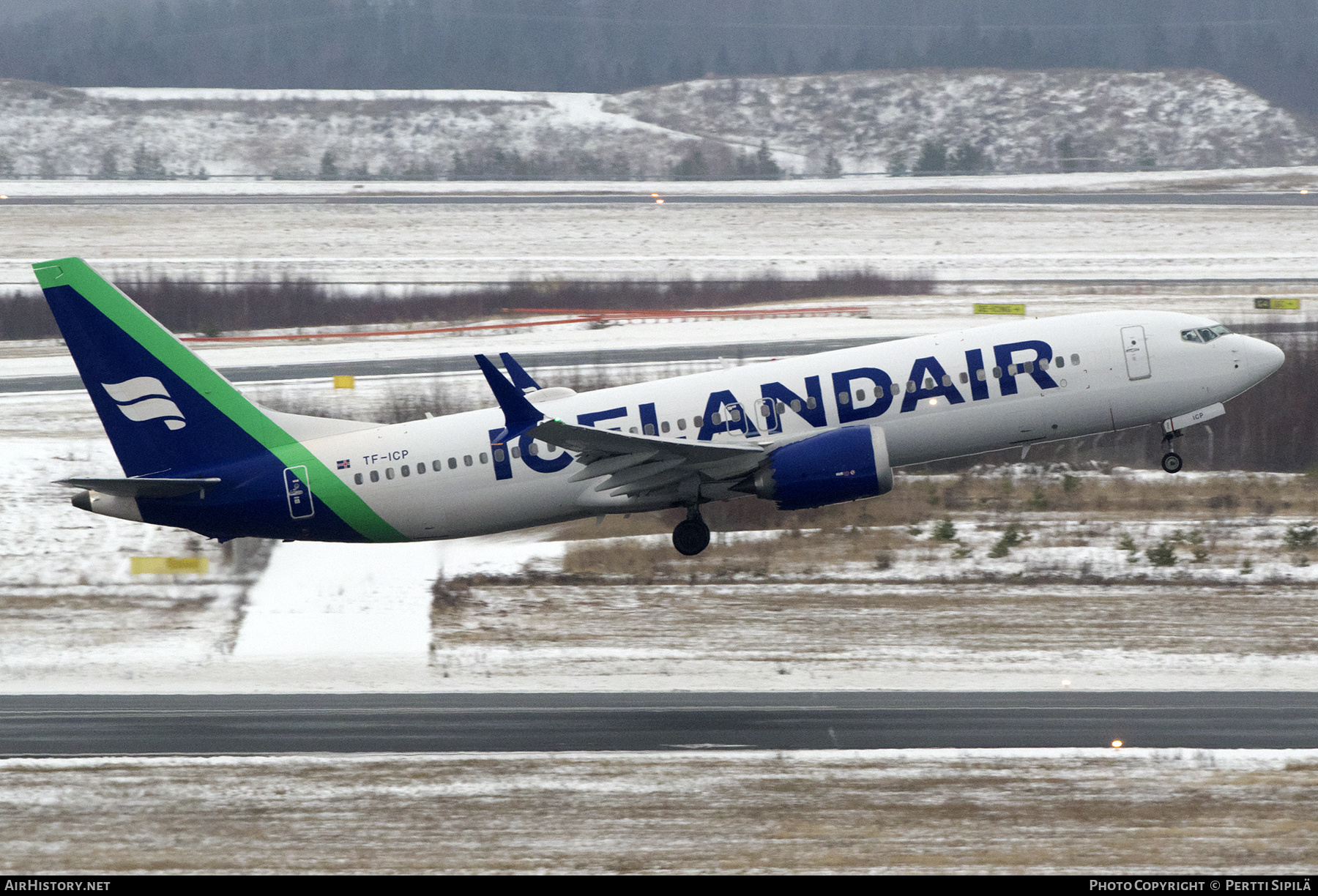 Aircraft Photo of TF-ICP | Boeing 737-8 Max 8 | Icelandair | AirHistory.net #522840