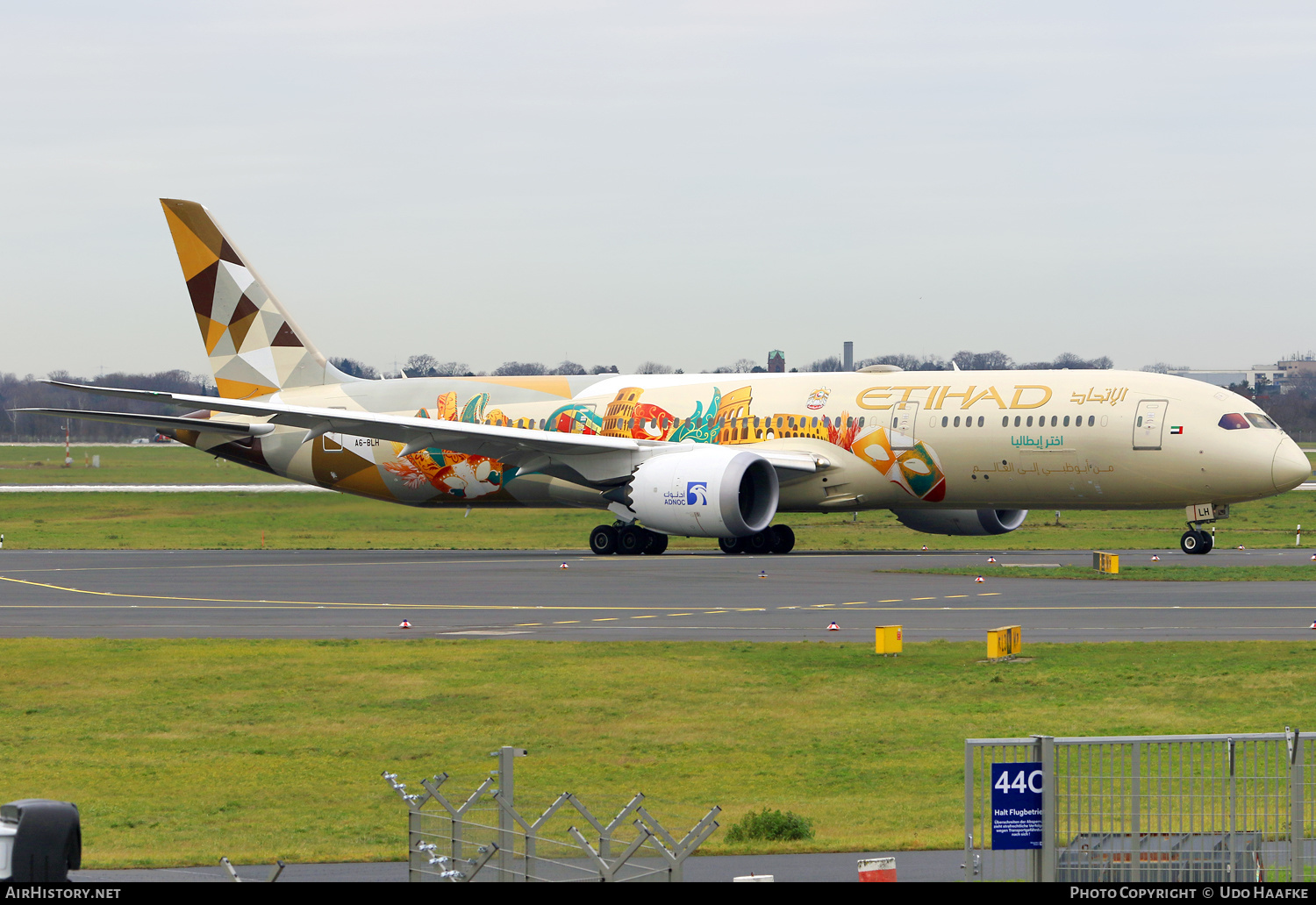 Aircraft Photo of A6-BLH | Boeing 787-9 Dreamliner | Etihad Airways | AirHistory.net #522853