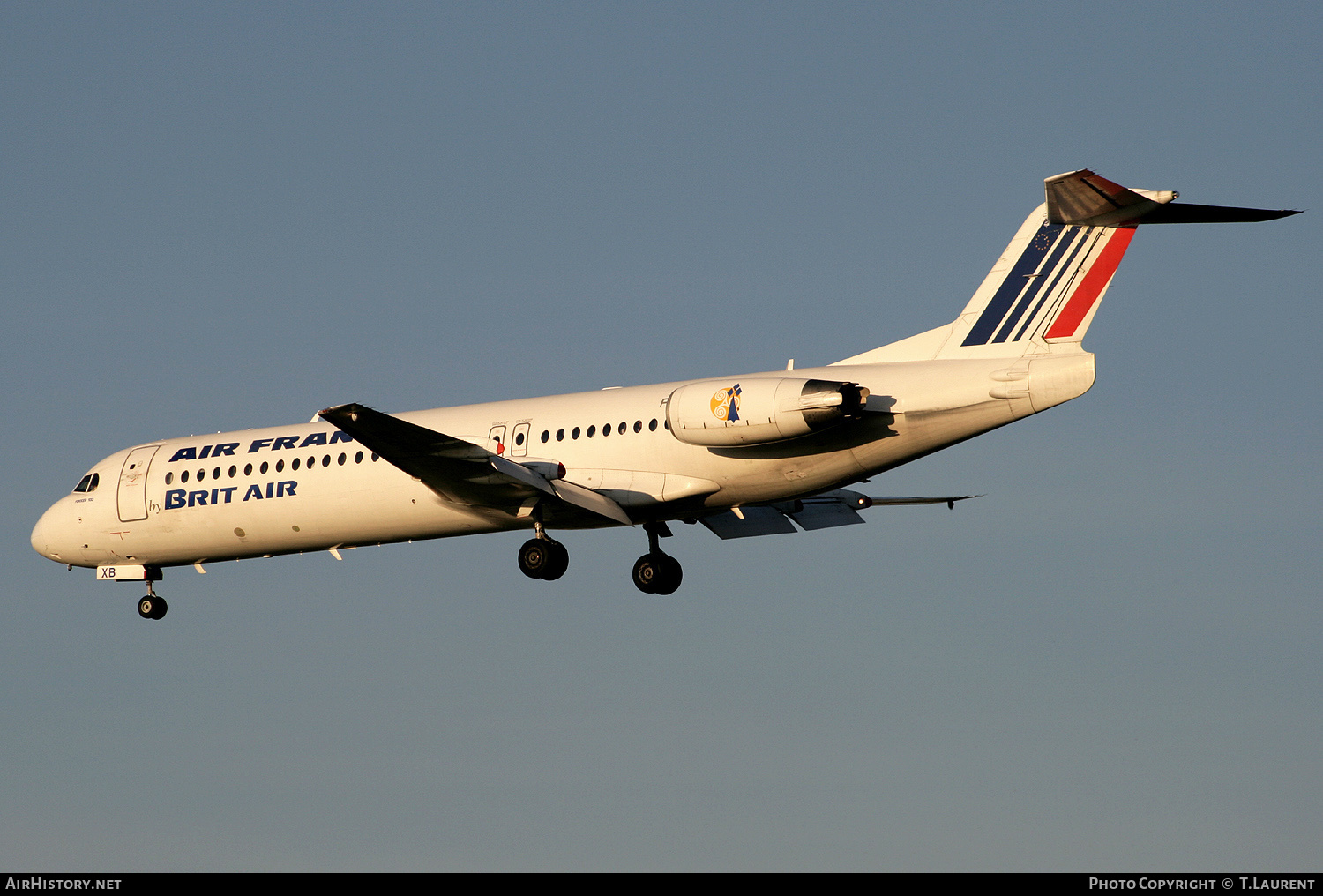 Aircraft Photo of F-GPXB | Fokker 100 (F28-0100) | Air France | AirHistory.net #522854