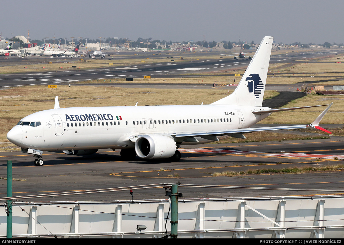 Aircraft Photo of XA-MJI | Boeing 737-8 Max 8 | AeroMéxico | AirHistory.net #522855