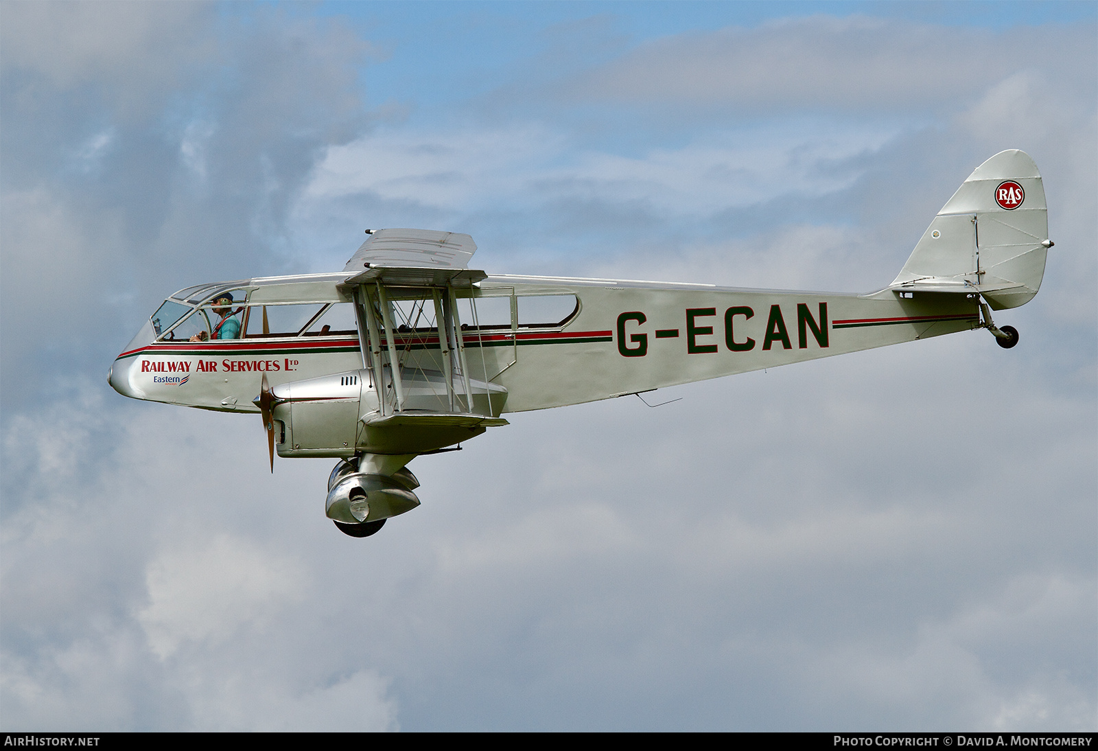 Aircraft Photo of G-ECAN | De Havilland D.H. 84A Dragon 3 | Railway Air Services | AirHistory.net #522862