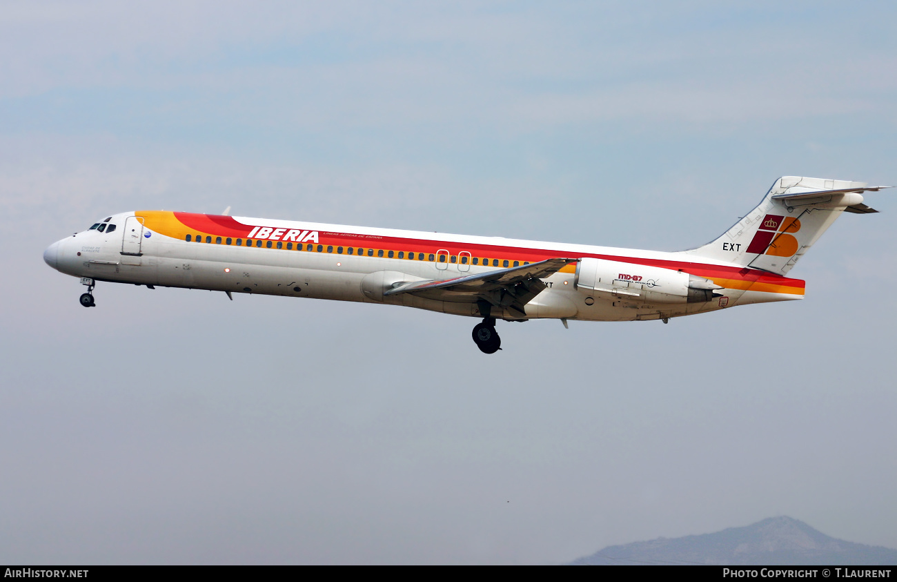Aircraft Photo of EC-EXT | McDonnell Douglas MD-87 (DC-9-87) | Iberia | AirHistory.net #522864