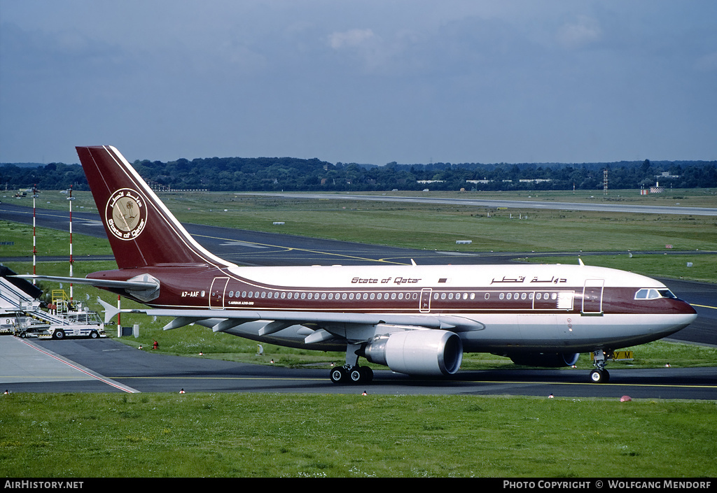 Aircraft Photo of A7-AAF | Airbus A310-304 | State of Qatar | AirHistory.net #522867