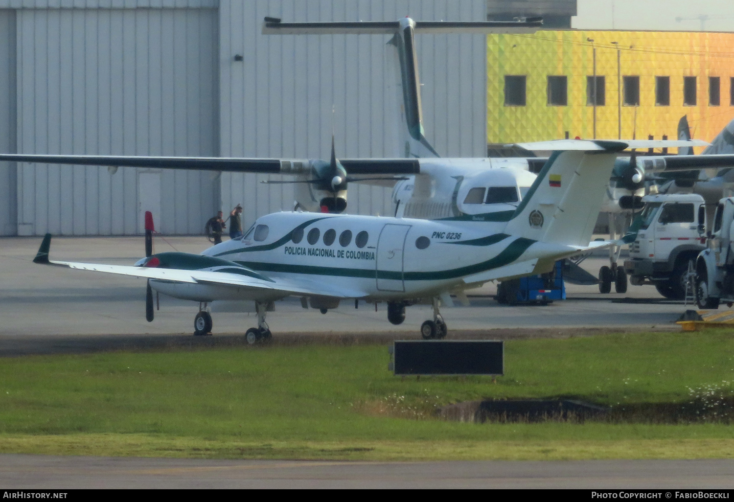 Aircraft Photo of PNC 0236 | Beech B200 Super King Air | Colombia - Police | AirHistory.net #522874