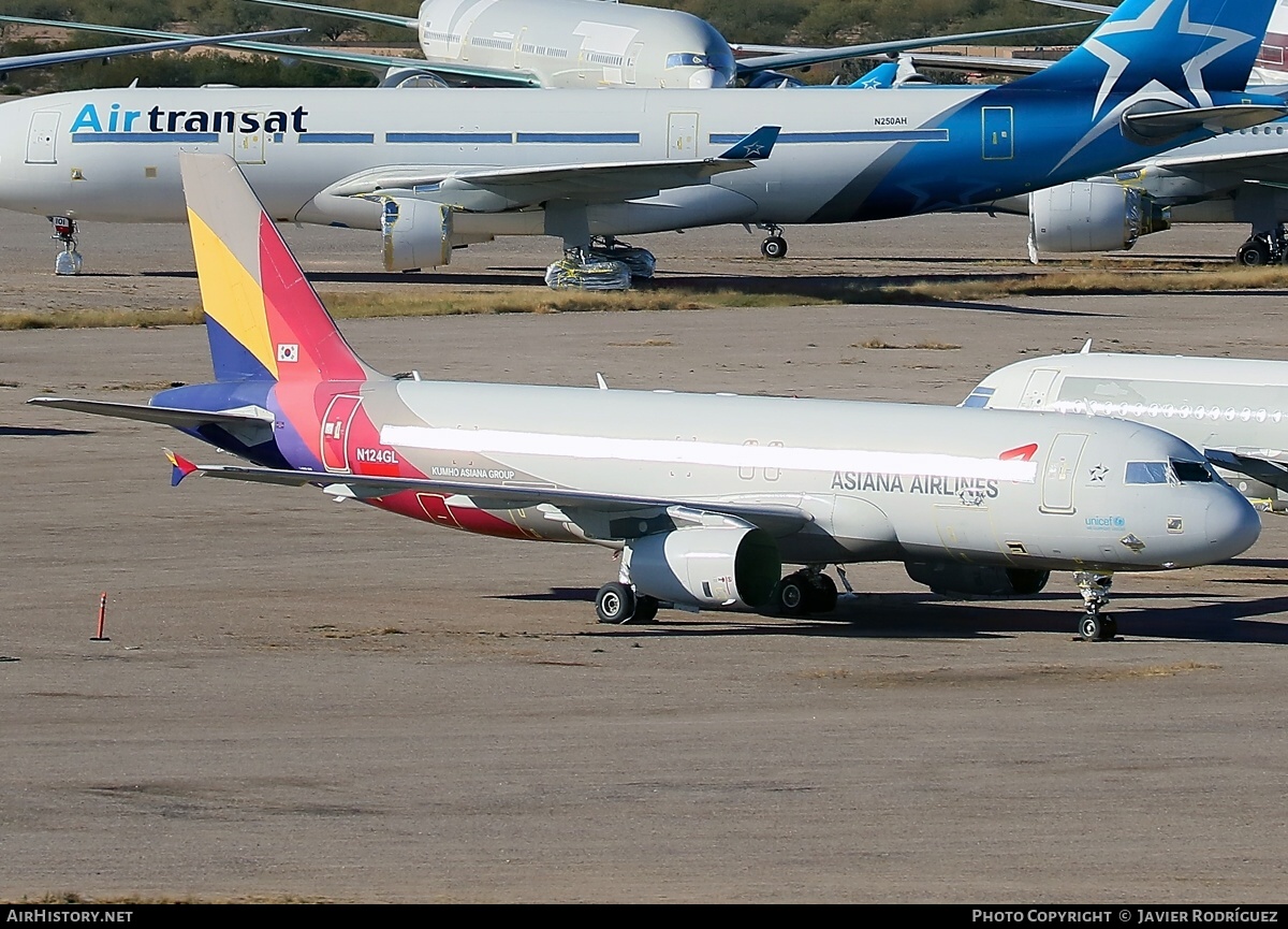 Aircraft Photo of N124GL | Airbus A320-232 | Asiana Airlines | AirHistory.net #522881