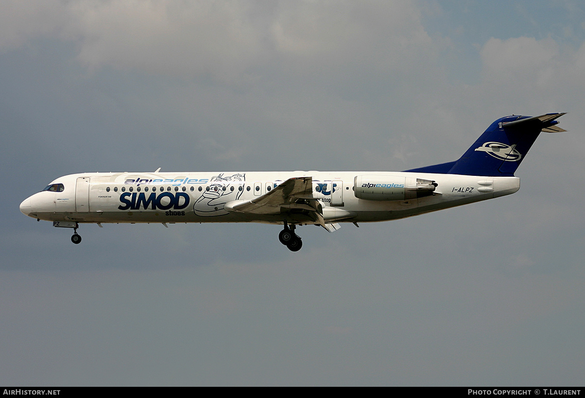 Aircraft Photo of I-ALPZ | Fokker 100 (F28-0100) | Alpi Eagles | AirHistory.net #522883