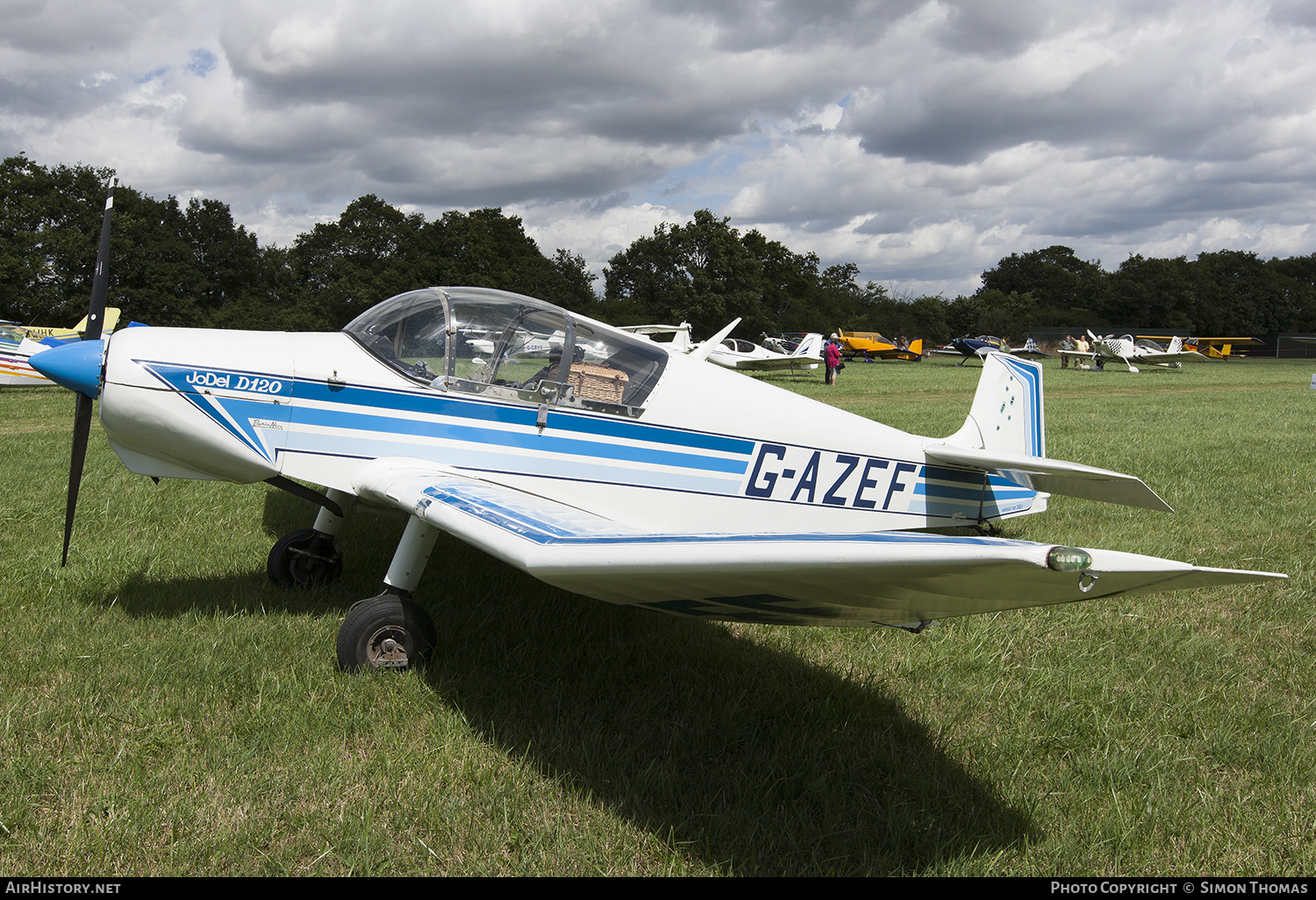 Aircraft Photo of G-AZEF | Jodel D-120 Paris-Nice | AirHistory.net #522892