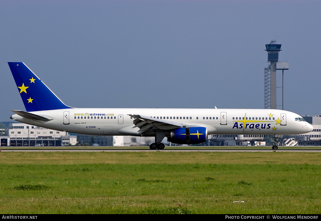 Aircraft Photo of G-OOOB | Boeing 757-28A | Astraeus Airlines | AirHistory.net #522896