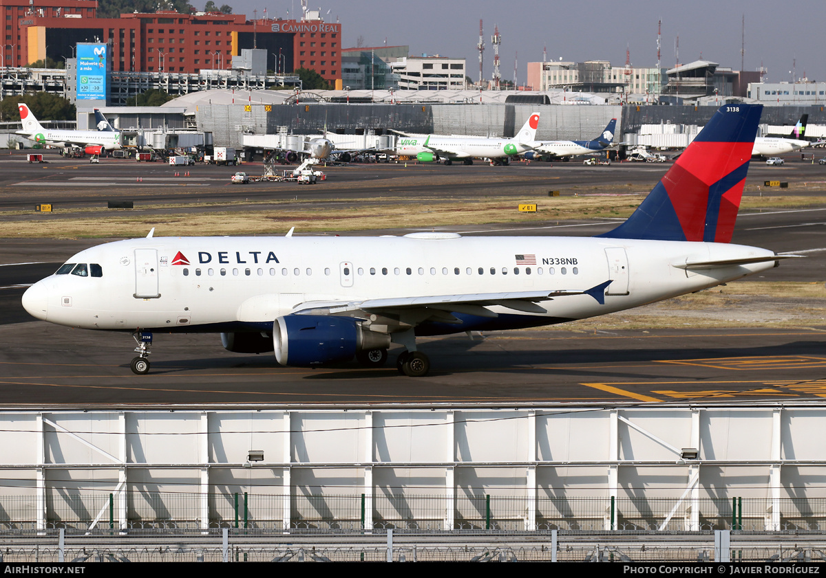 Aircraft Photo of N338NB | Airbus A319-114 | Delta Air Lines | AirHistory.net #522906