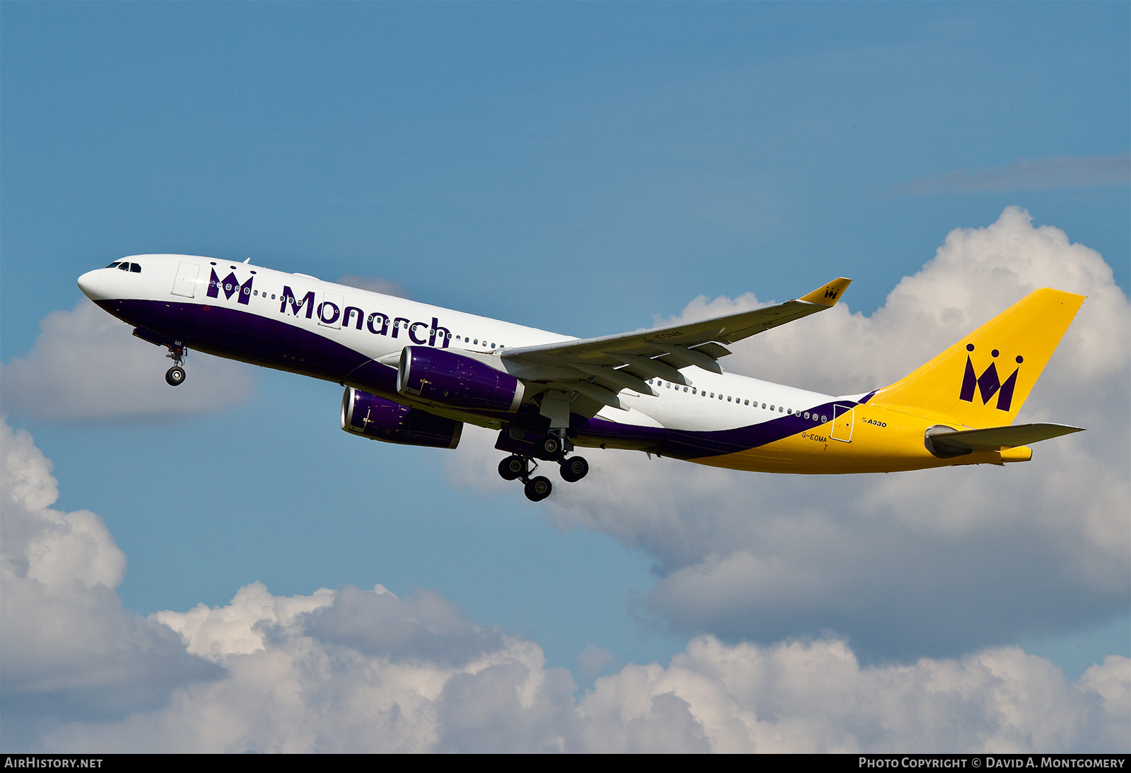 Aircraft Photo of G-EOMA | Airbus A330-243 | Monarch Airlines | AirHistory.net #522920