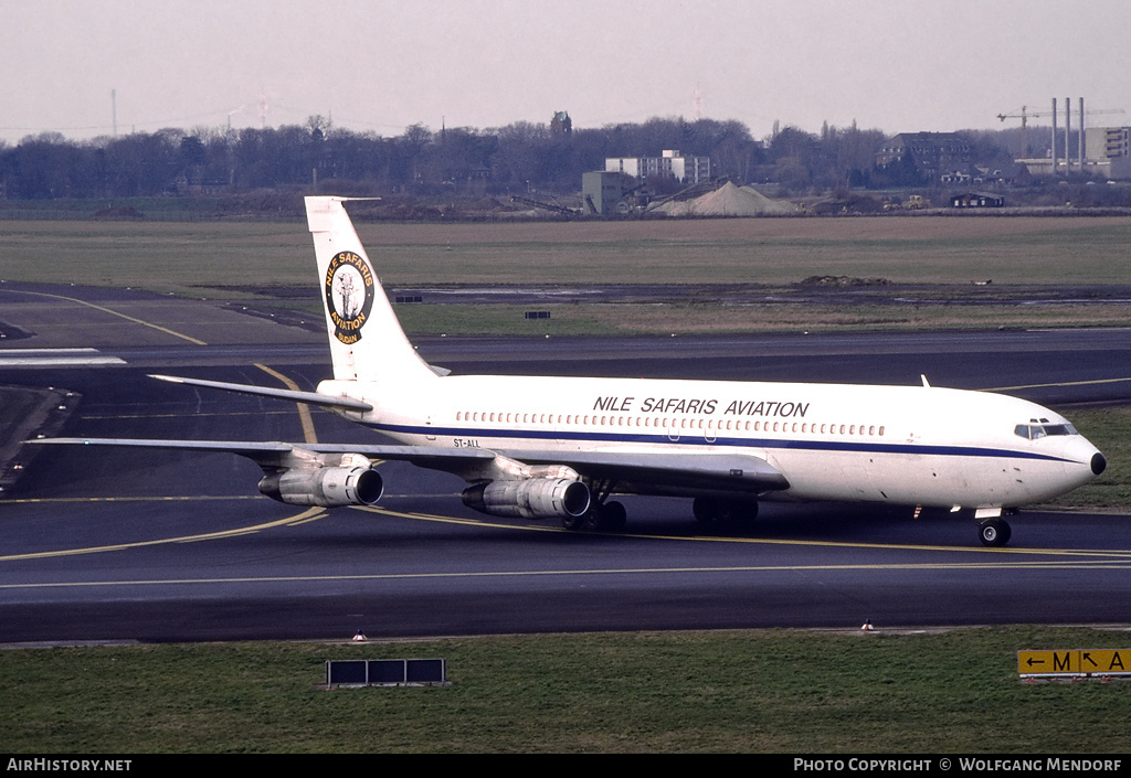 Aircraft Photo of ST-ALL | Boeing 707-338C | Nile Safaris Aviation | AirHistory.net #522927