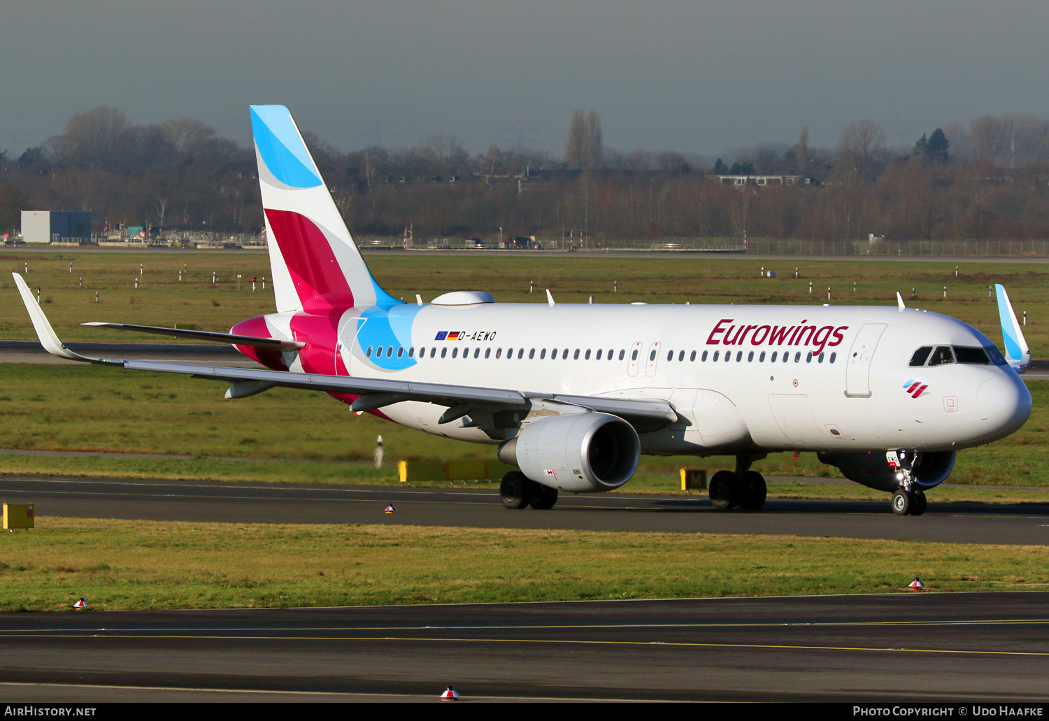 Aircraft Photo of D-AEWO | Airbus A320-214 | Eurowings | AirHistory.net #522929