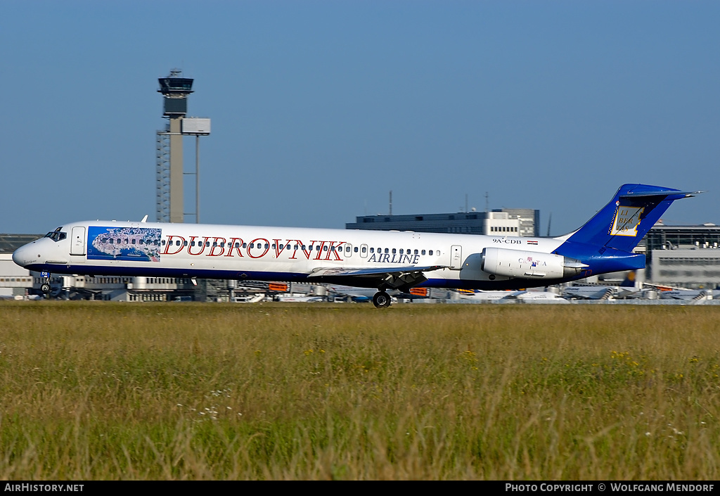 Aircraft Photo of 9A-CDB | McDonnell Douglas MD-83 (DC-9-83) | Dubrovnik Airline | AirHistory.net #522931