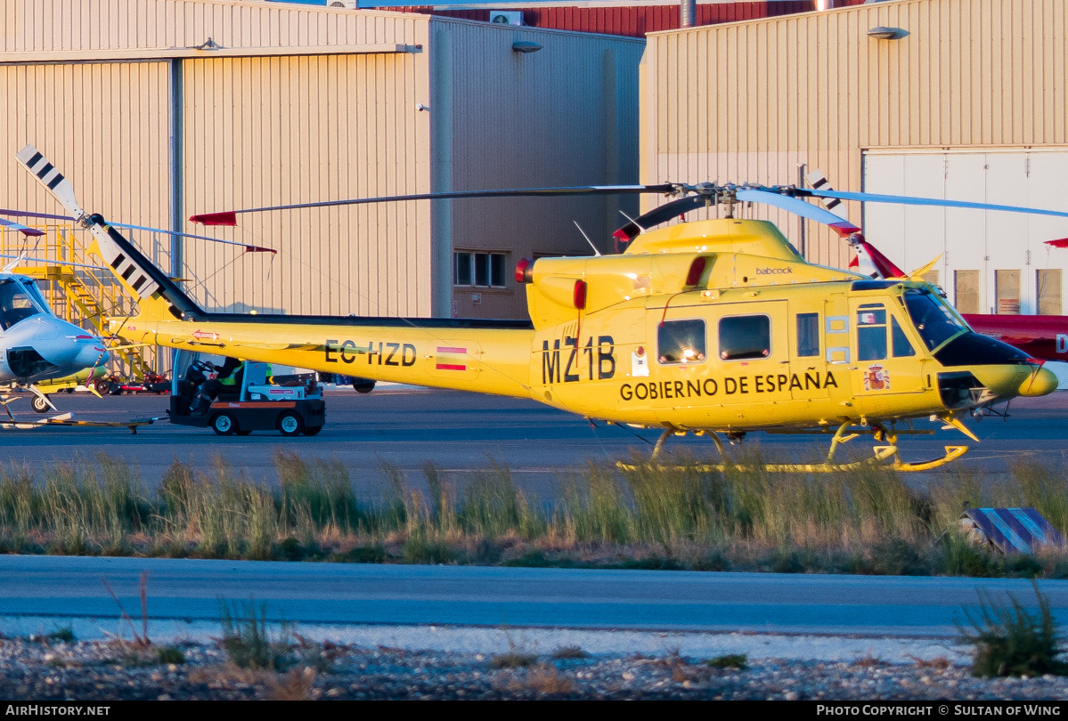 Aircraft Photo of EC-HZD | Bell 412HP | Gobierno de España | AirHistory.net #522945