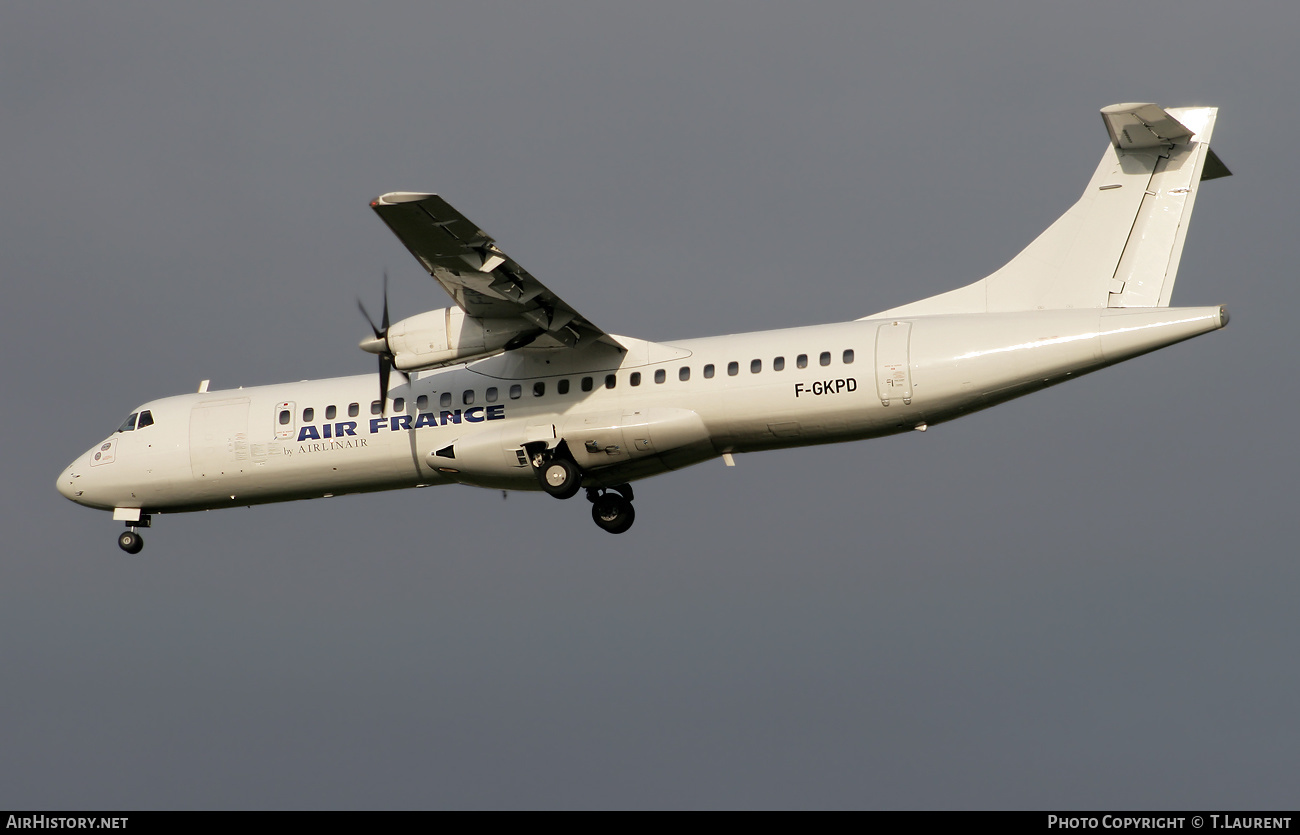 Aircraft Photo of F-GKPD | ATR ATR-72-202 | Air France | AirHistory.net #522962