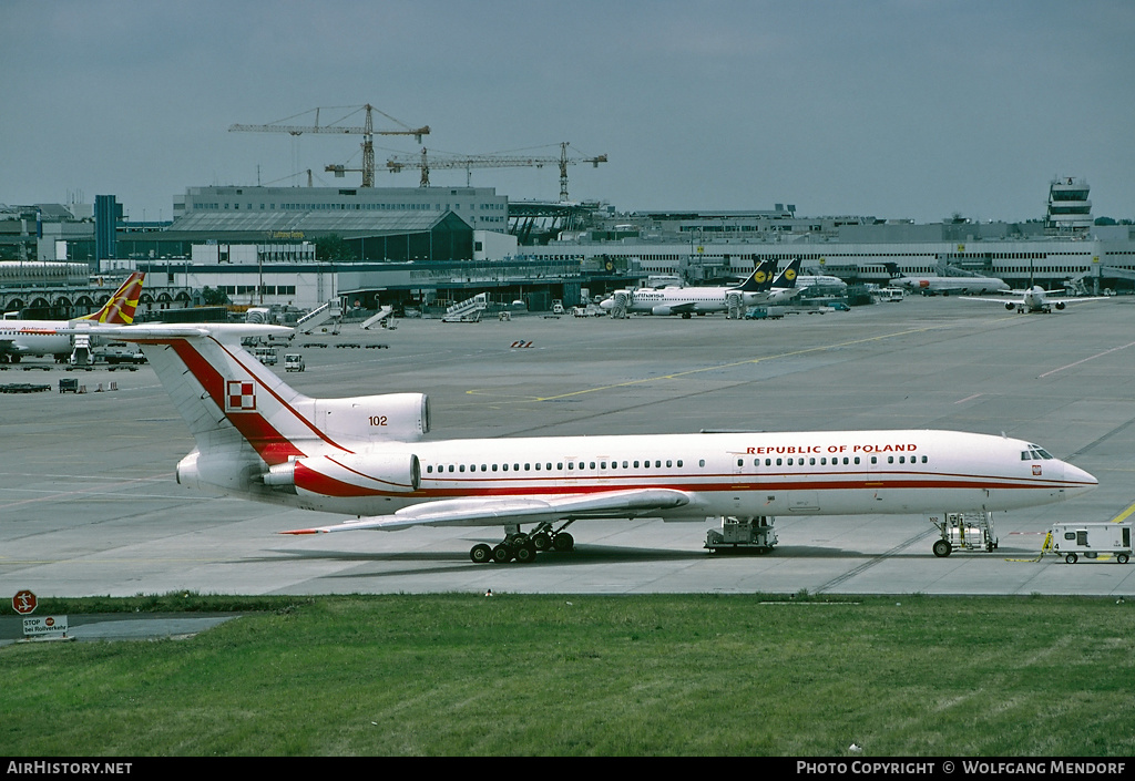 Aircraft Photo of 102 | Tupolev Tu-154M | Poland - Air Force | AirHistory.net #522970