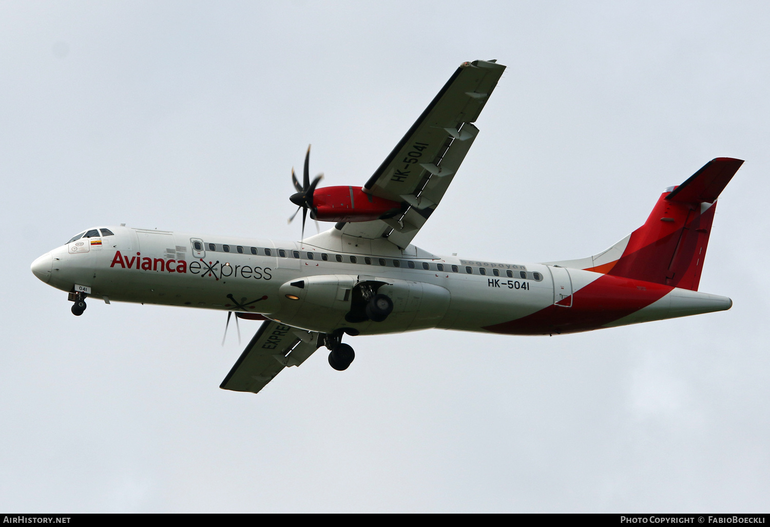 Aircraft Photo of HK-5041 | ATR ATR-72-600 (ATR-72-212A) | Avianca Express | AirHistory.net #522974