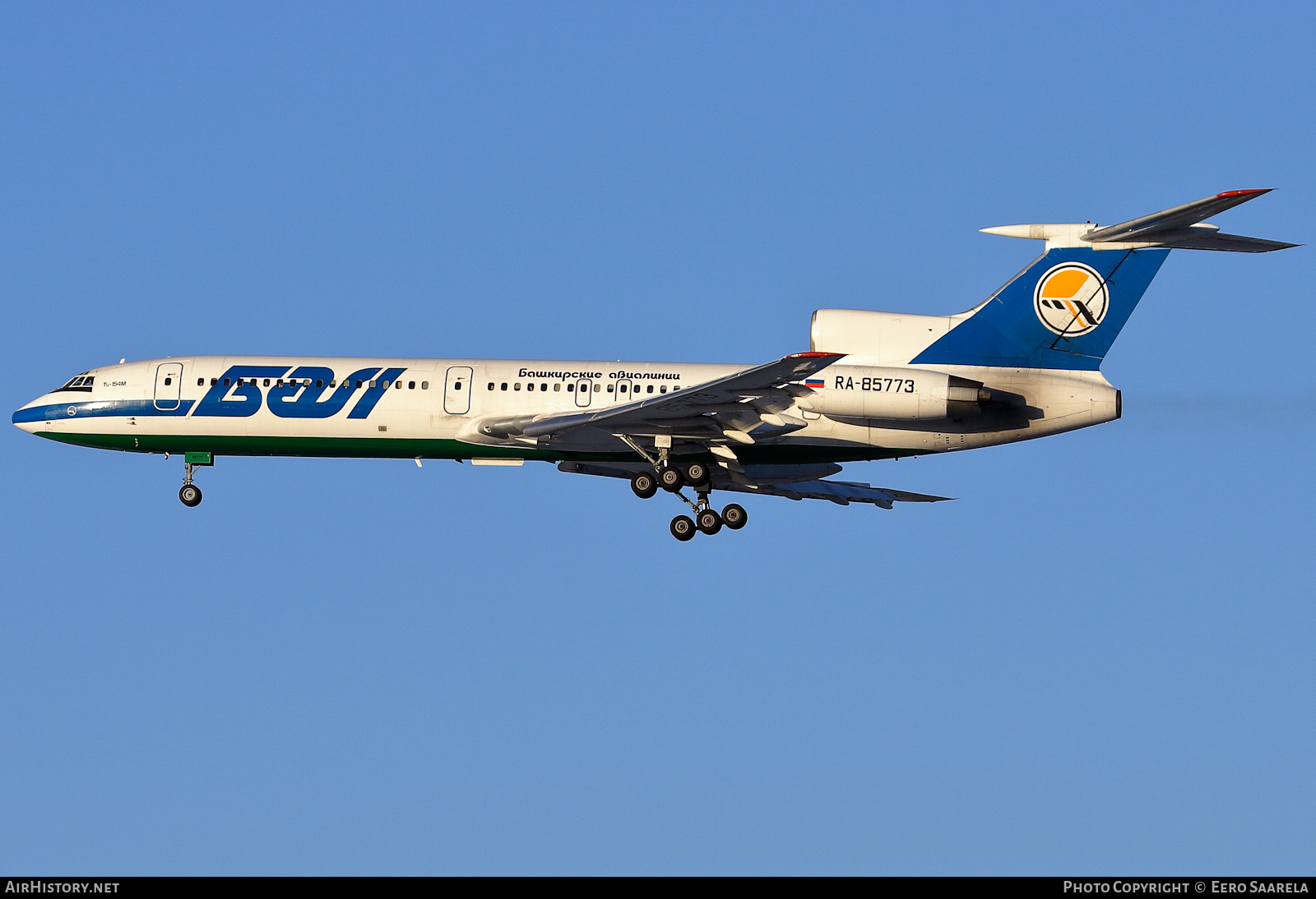 Aircraft Photo of RA-85773 | Tupolev Tu-154M | BAL Bashkirian Airlines | AirHistory.net #522977