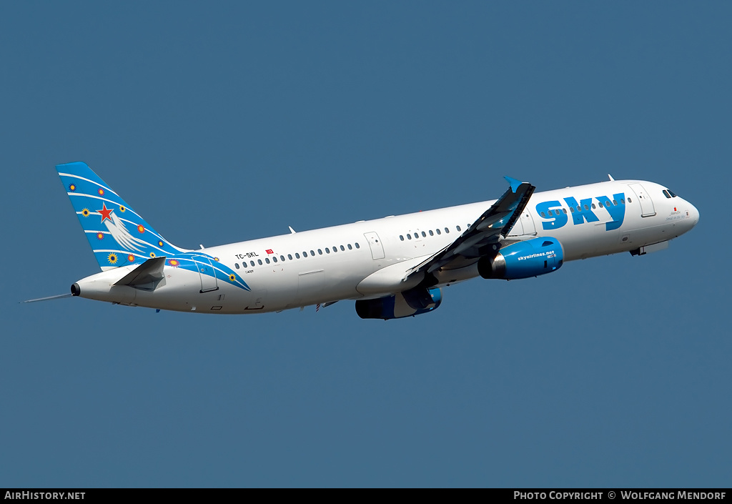 Aircraft Photo of TC-SKL | Airbus A321-231 | Sky Airlines | AirHistory.net #522979