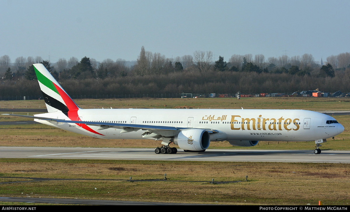 Aircraft Photo of A6-ENS | Boeing 777-31H/ER | Emirates | AirHistory.net #522982