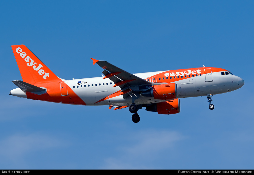 Aircraft Photo of OE-LSZ | Airbus A319-111 | EasyJet | AirHistory.net #522984