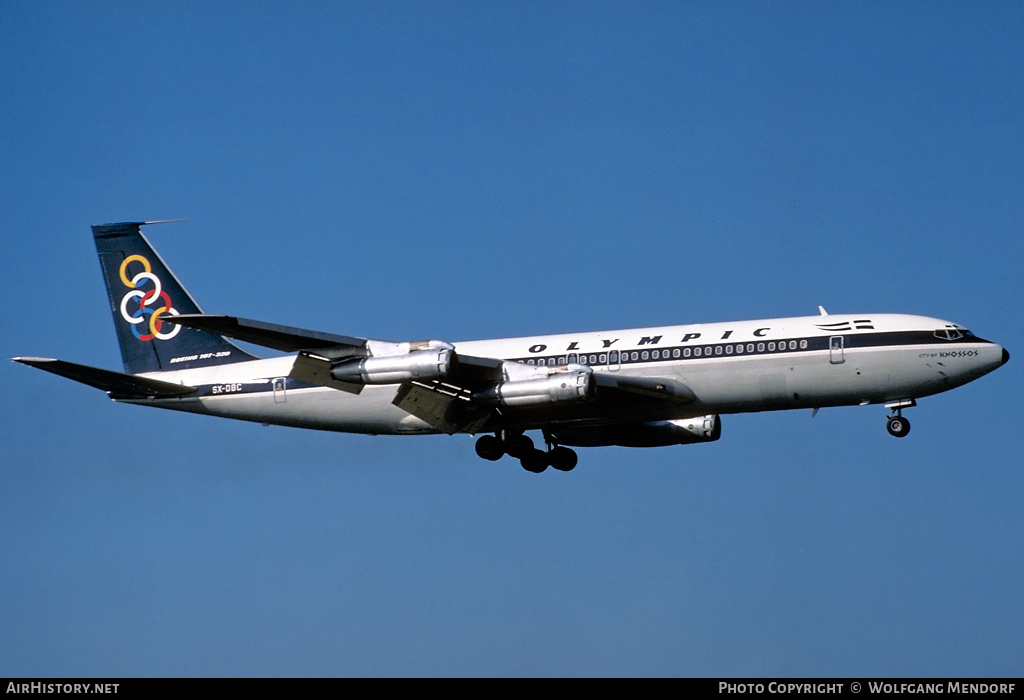 Aircraft Photo of SX-DBC | Boeing 707-384C | Olympic | AirHistory.net #522986