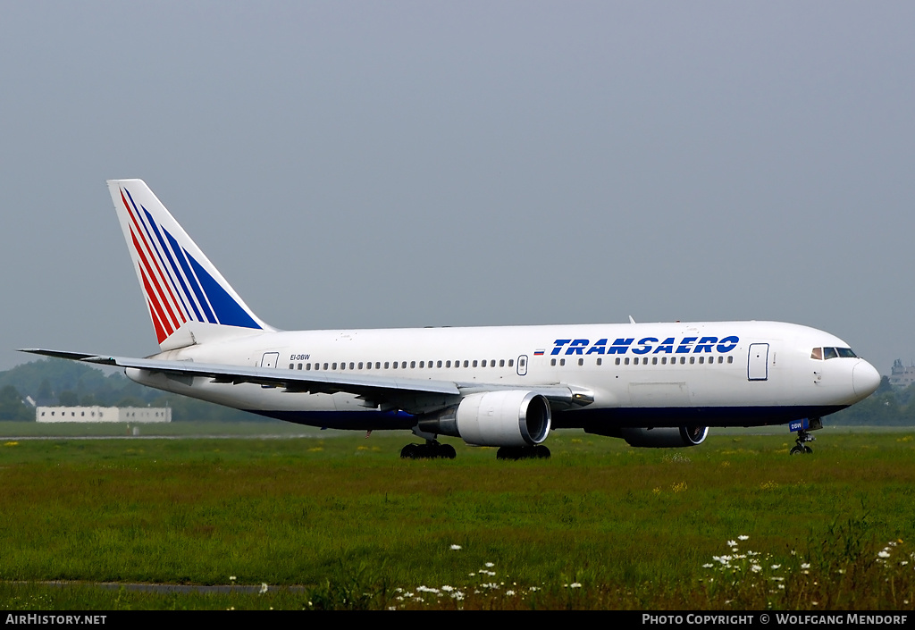 Aircraft Photo of EI-DBW | Boeing 767-201/ER | Transaero Airlines | AirHistory.net #522999