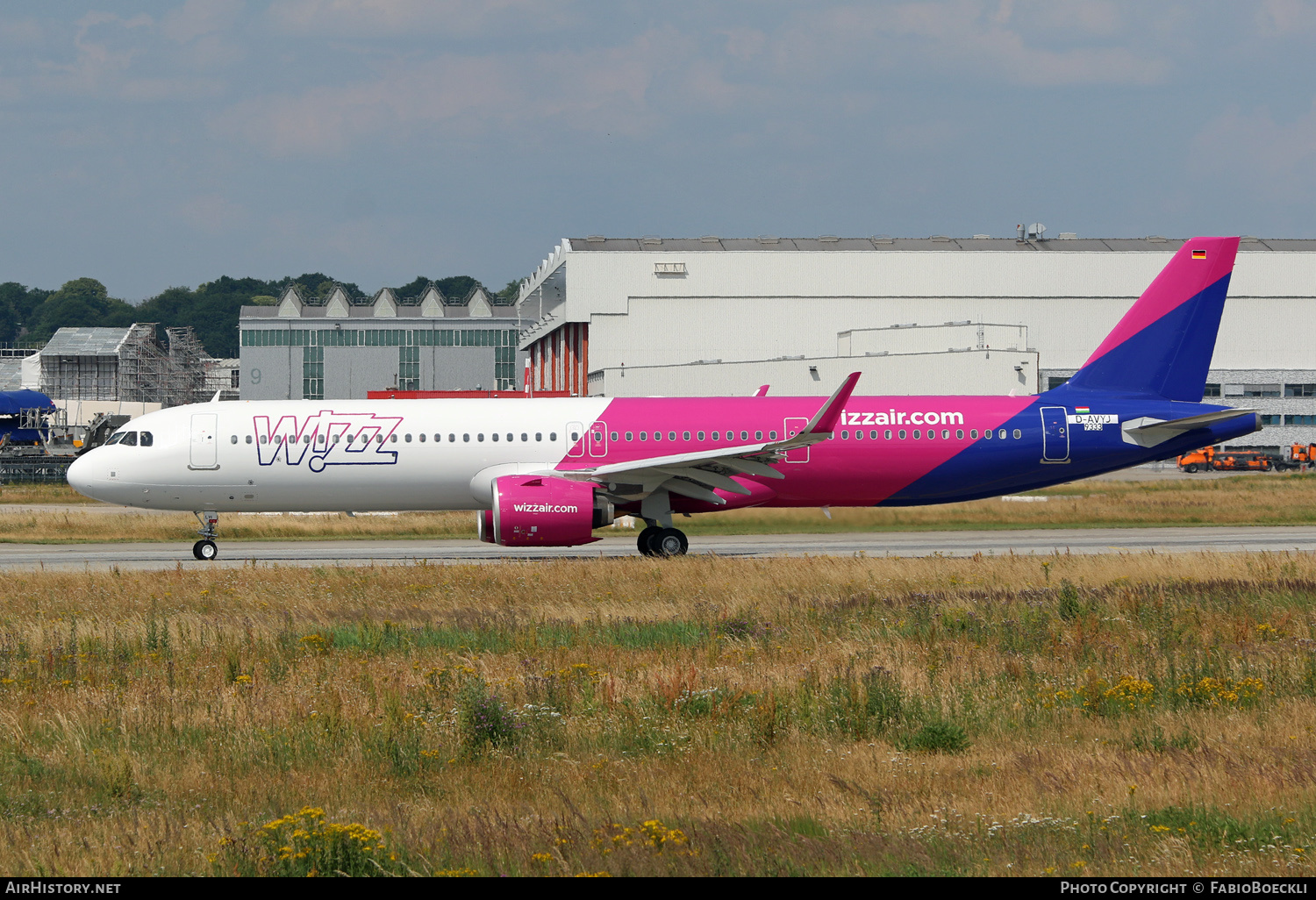 Aircraft Photo of D-AVYJ / HA-LVI | Airbus A321-271NX | Wizz Air | AirHistory.net #523005