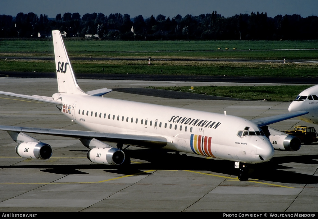 Aircraft Photo of LN-MOW | McDonnell Douglas DC-8-62 | Scandinavian Airlines - SAS | AirHistory.net #523006