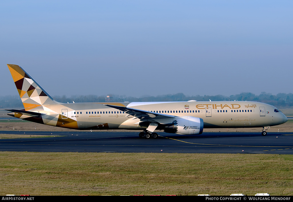 Aircraft Photo of A6-BLH | Boeing 787-9 Dreamliner | Etihad Airways | AirHistory.net #523009