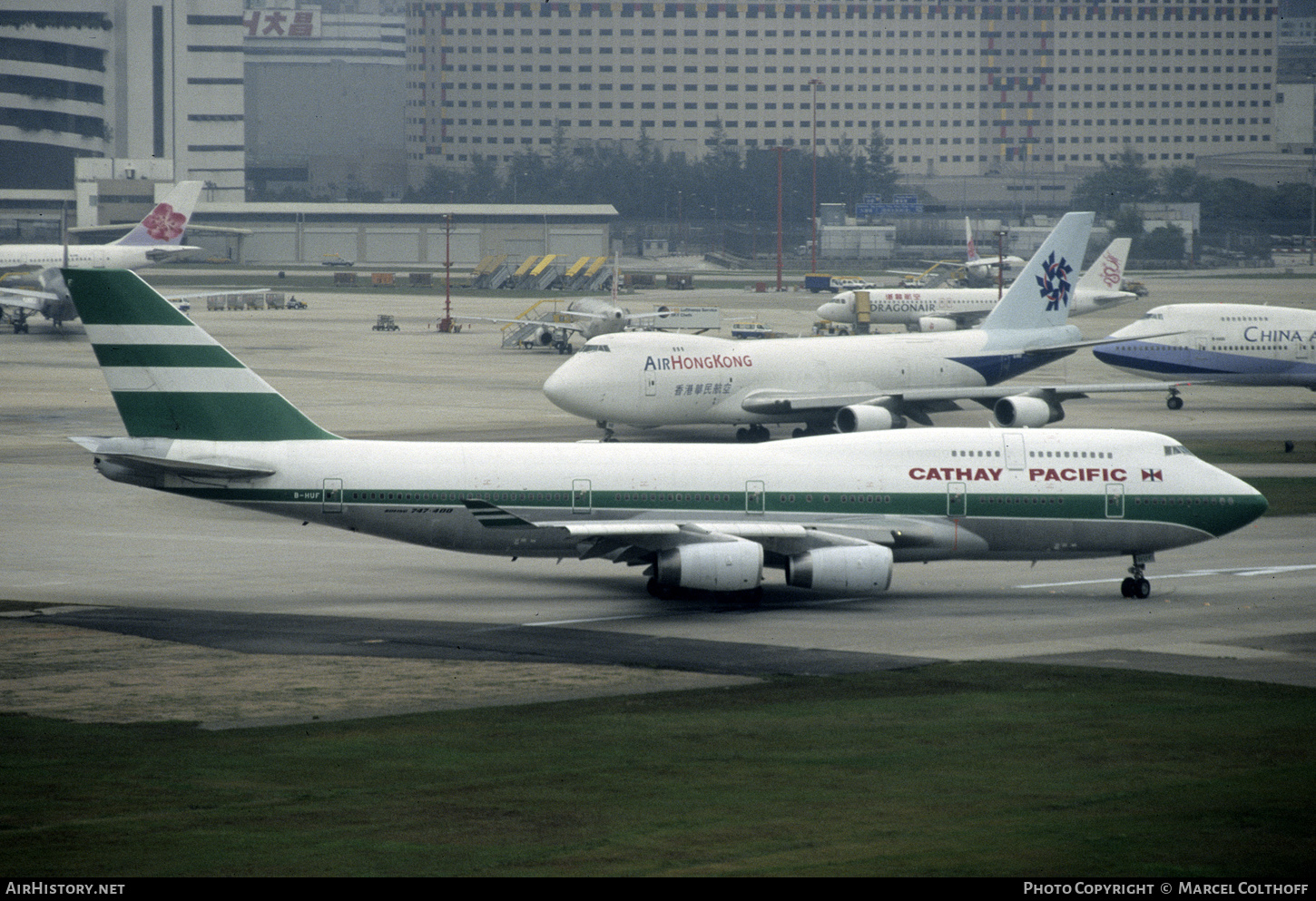 Aircraft Photo of B-HUF | Boeing 747-467 | Cathay Pacific Airways | AirHistory.net #523018